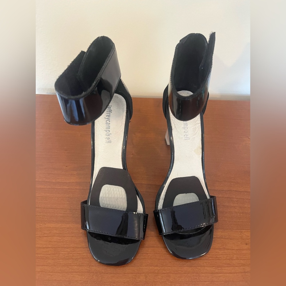Jeffrey Campbell Starla Black Star Heel Women's Shoes size 6 - Picture 2 of 9